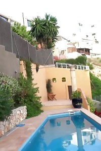 Hot Lexi Dona Masturbates Outdoor By The Pool