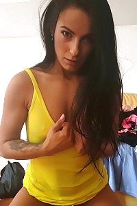Lexi Dona Strips As She Changes Her Underwears