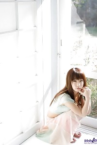 Impressive Shy Tart Girl In Good Mood And Displays Off Her Delicious Tits In Her Dress