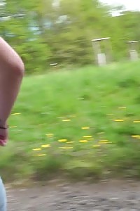 Incredible Brunette Amanda Hill Makes A Piss Puddle
