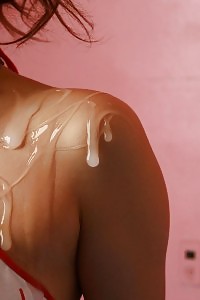 Indecent Asian Hood Rat Gets Coated In Jizz At Bukkake Picnic With Her Fellas