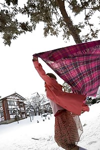 Minor Asian Hottie Model Likes Exploring Off Her Big Melons To Her BF