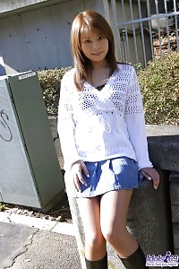 Japanese Model Displays Off Her Great Inviting Boobs In See Thru Undie Top